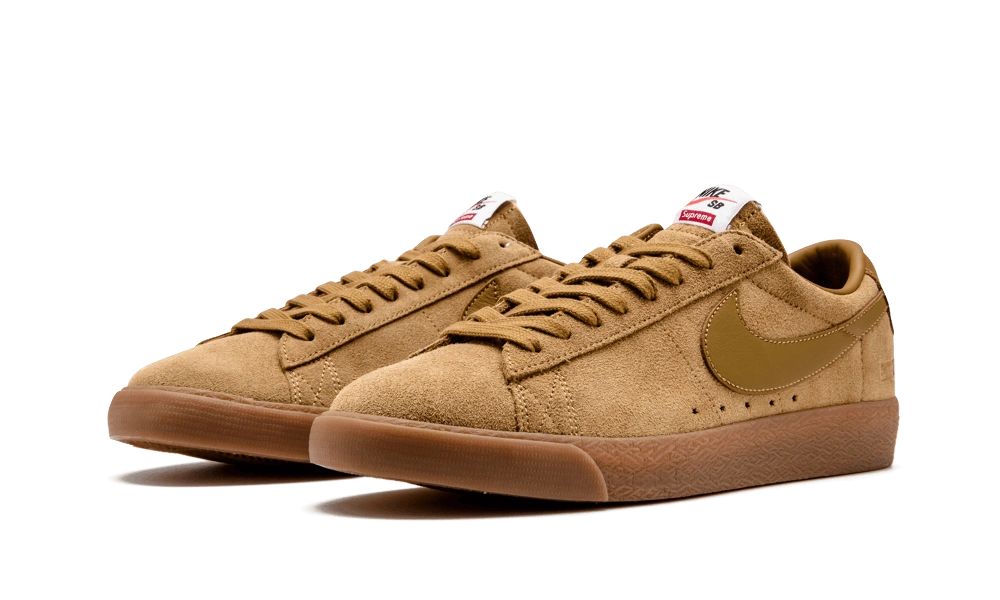 Nike SB Blazer Low GT Supreme Golden Beige - Image 1