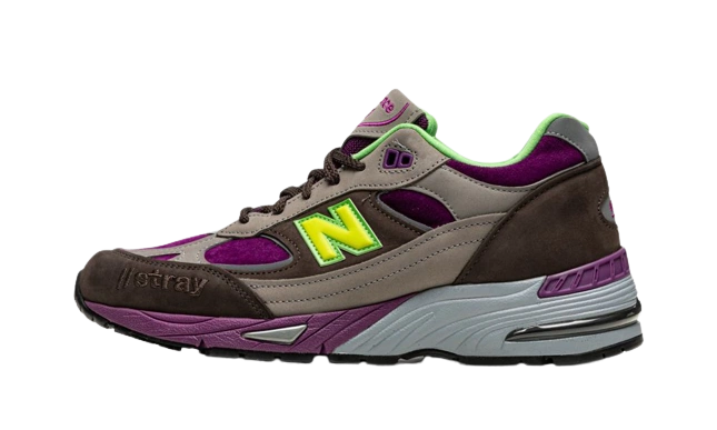 New Balance 991 Stray Rats Brown productfoto