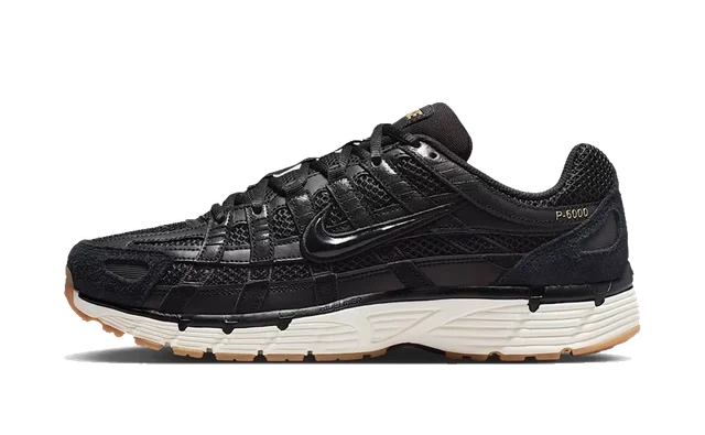 Nike P-6000 'Black & Metallic Gold Grain' productfoto