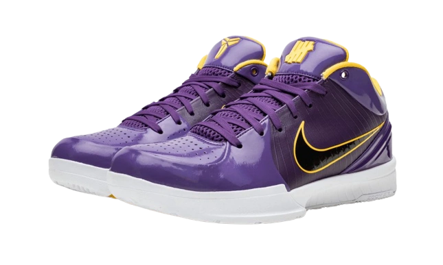 Nike Kobe 4 Protro Undefeated Los Angeles Lakers - Image 1