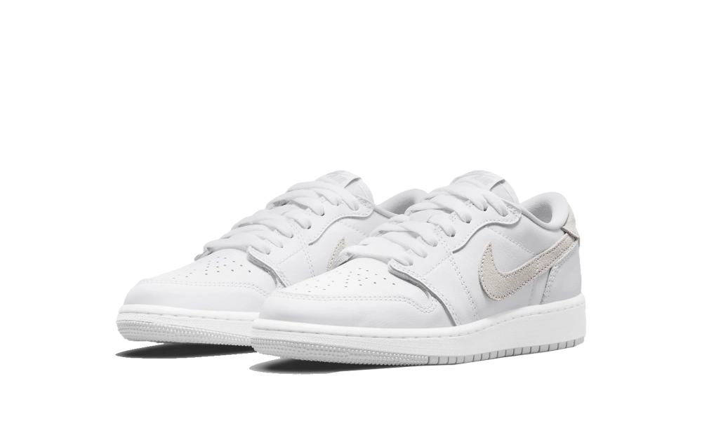 Jordan 1 Low OG Neutral Grey (2021) (GS) - Image 1