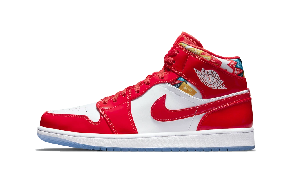 Photo du produit Jordan 1 Mid Barcelona Sweater Red Patent