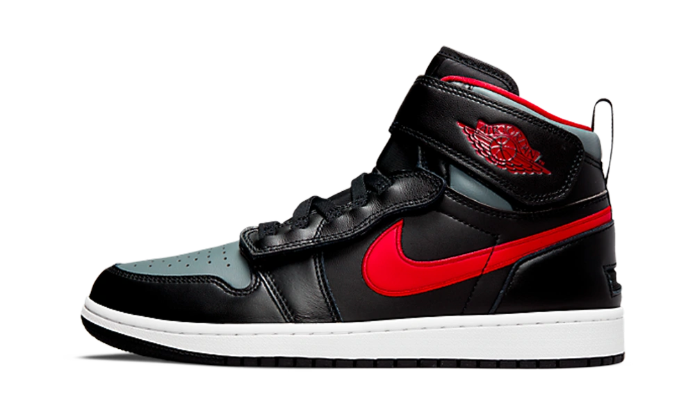 Photo du produit Jordan 1 Flyease Black Gym Red Smoke Grey (GS)
