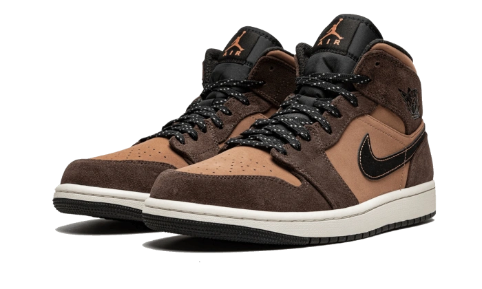 Jordan 1 Mid SE Dark Chocolate - Image 1