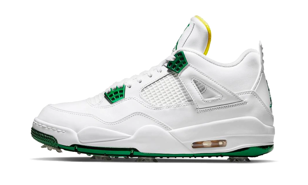 Photo du produit Jordan 4 Retro Golf Metallic Green