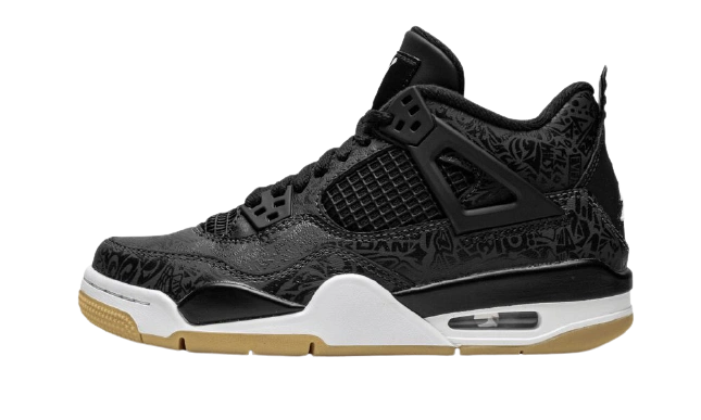 Photo du produit Jordan 4 Retro Laser Black Gum (GS)