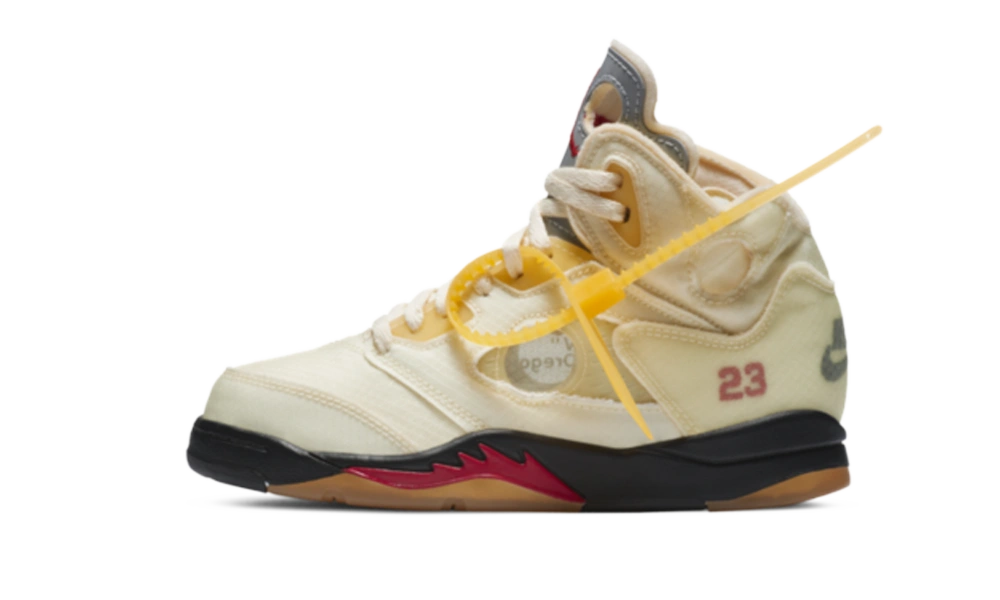 Jordan 5 Retro OFF-WHITE Sail (PS) Produktfoto