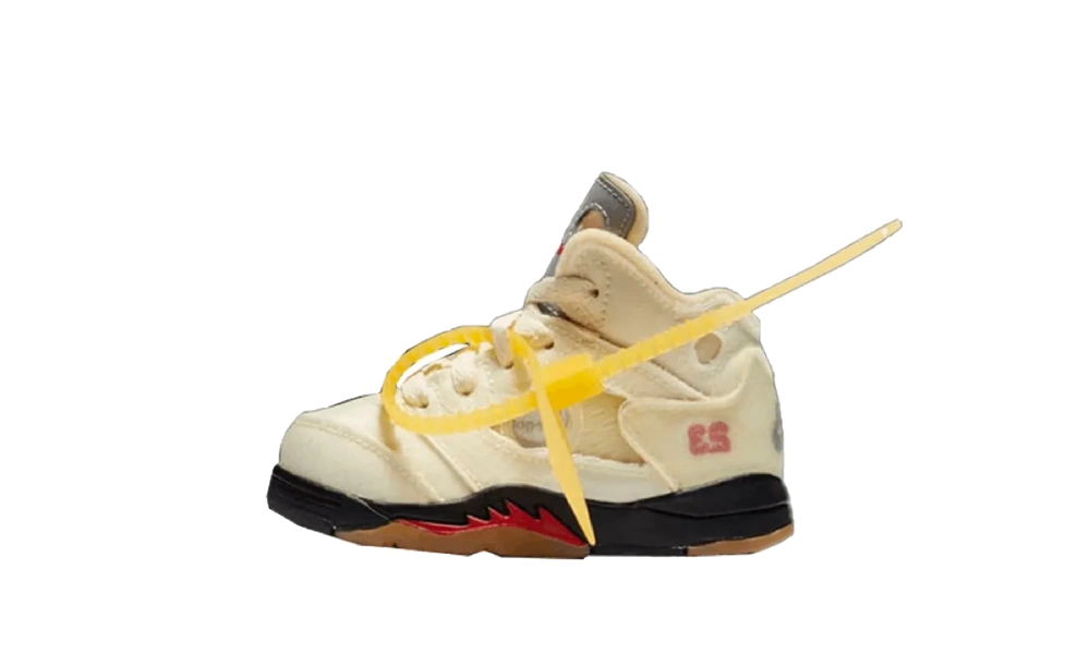 Jordan 5 Retro OFF-WHITE Sail (TD) Produktfoto