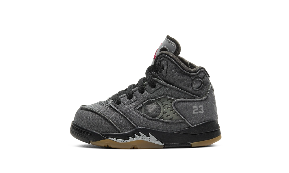 Jordan 5 Retro Off-White Black (TD) Produktfoto