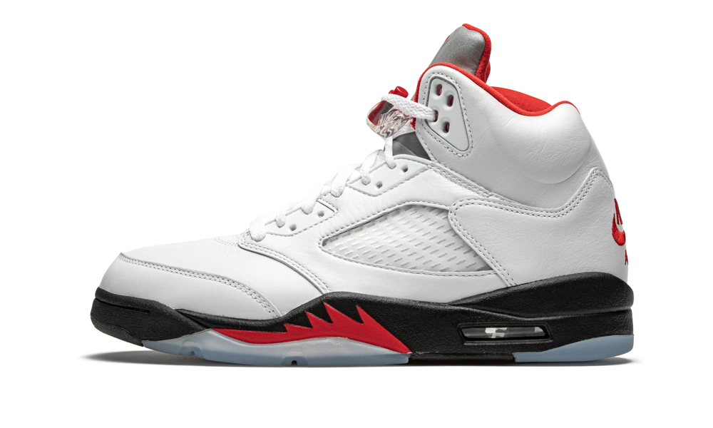Jordan 5 Retro Fire Red Silver Tongue (2020)