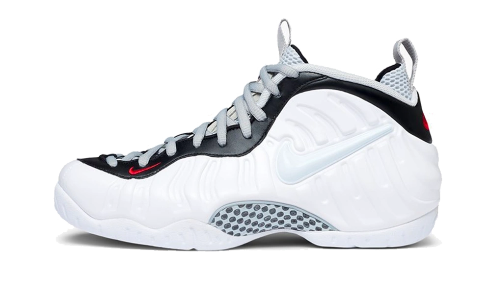 Nike Air Foamposite Pro White Black University Red product photo