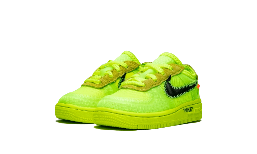 Nike Air Force 1 Low Off-White Volt (TD) - Image 1