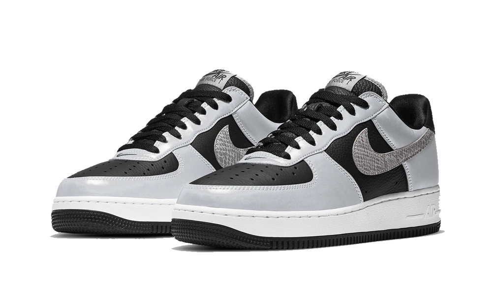 Nike Air Force 1 Low Silver Snake (2021) - Image 1
