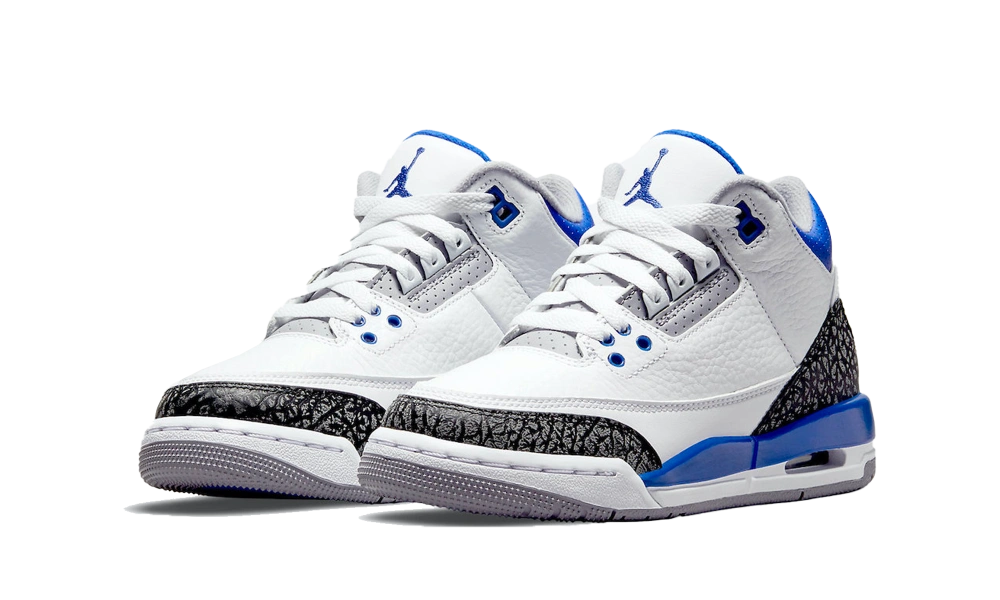 Jordan 3 Retro Racer Blue (GS) - Image 1
