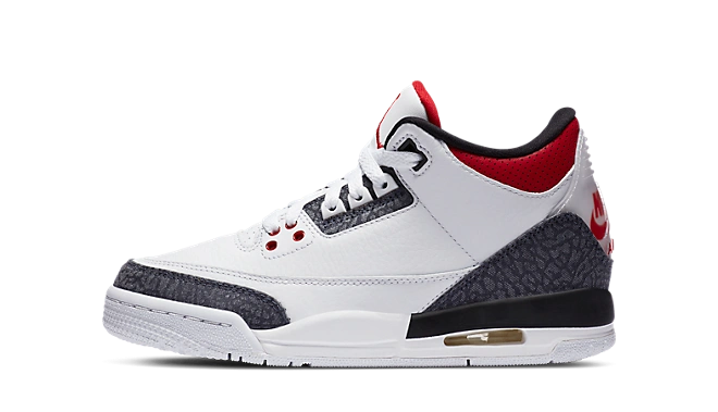 Photo du produit Jordan 3 Retro SE Fire Red Denim (GS)