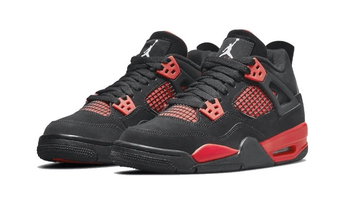 Jordan 4 Retro Red Thunder (GS) - Image 1