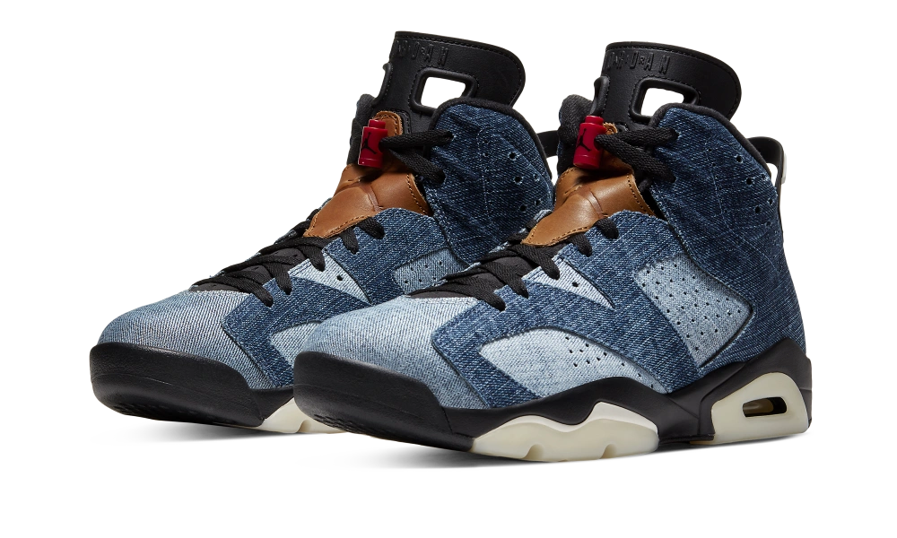 Jordan 6 Retro Washed Denim - Image 1