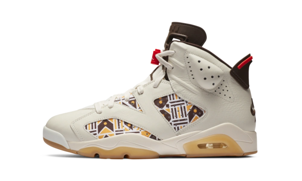 Jordan 6 Retro Quai 54 Sail Brown (2020) Produktfoto