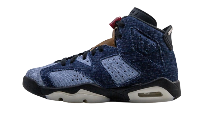 Jordan 6 Retro Washed Denim (GS) product photo