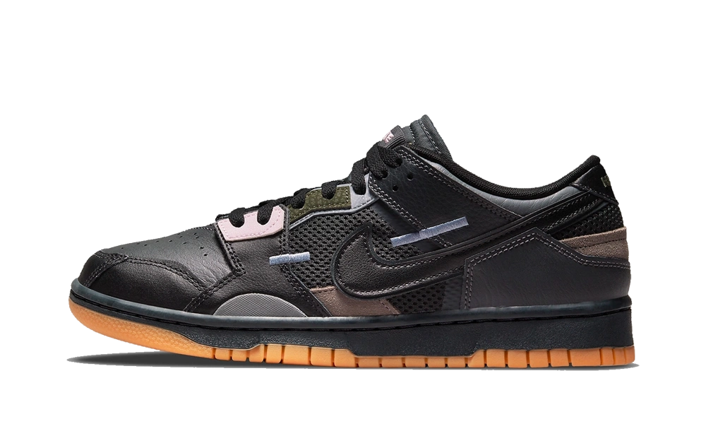Nike Dunk Low Scrap Black Gum product photo