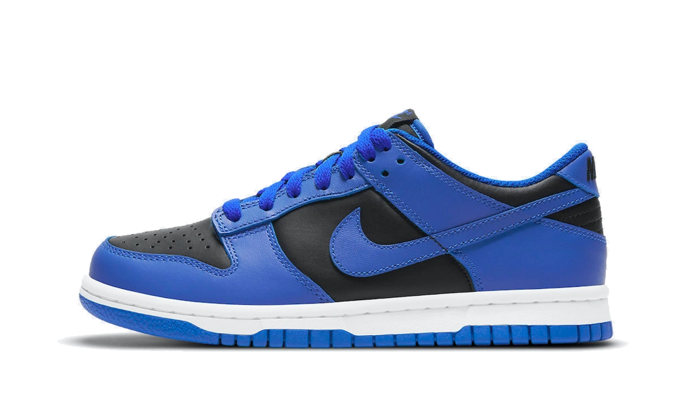Nike Dunk Low Retro Black Hyper Cobalt (2021) product photo