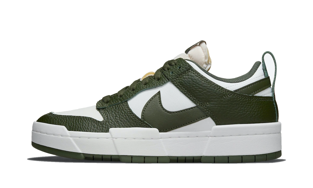 Nike Dunk Low Disrupt Dark Green White (W) product photo
