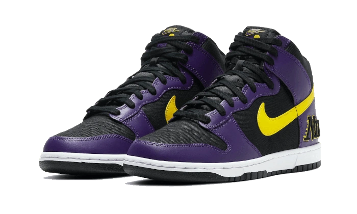 Nike Dunk High EMB Lakers - Image 1