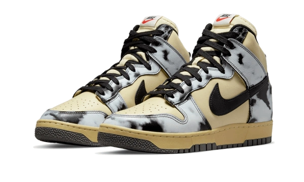 Nike Dunk High 1985 Black Acid Wash - Image 2