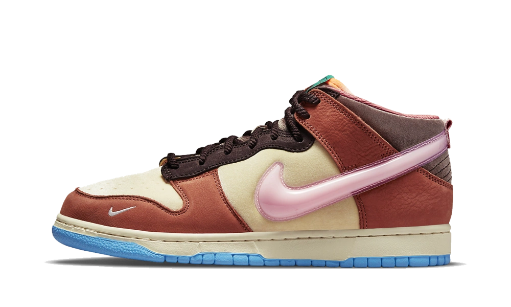 Nike Dunk Mid Social Status Free Lunch Chocolate Milk product photo