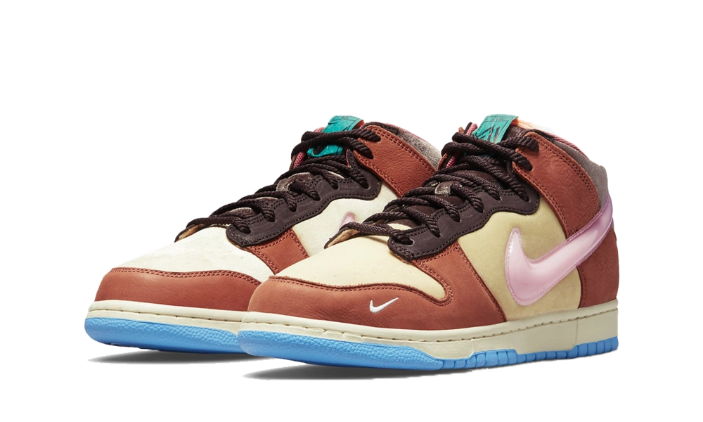 Nike Dunk Mid Social Status Free Lunch Chocolate Milk - Image 1