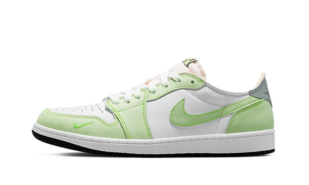 Photo du produit Jordan 1 Retro Low White Ghost Green Black