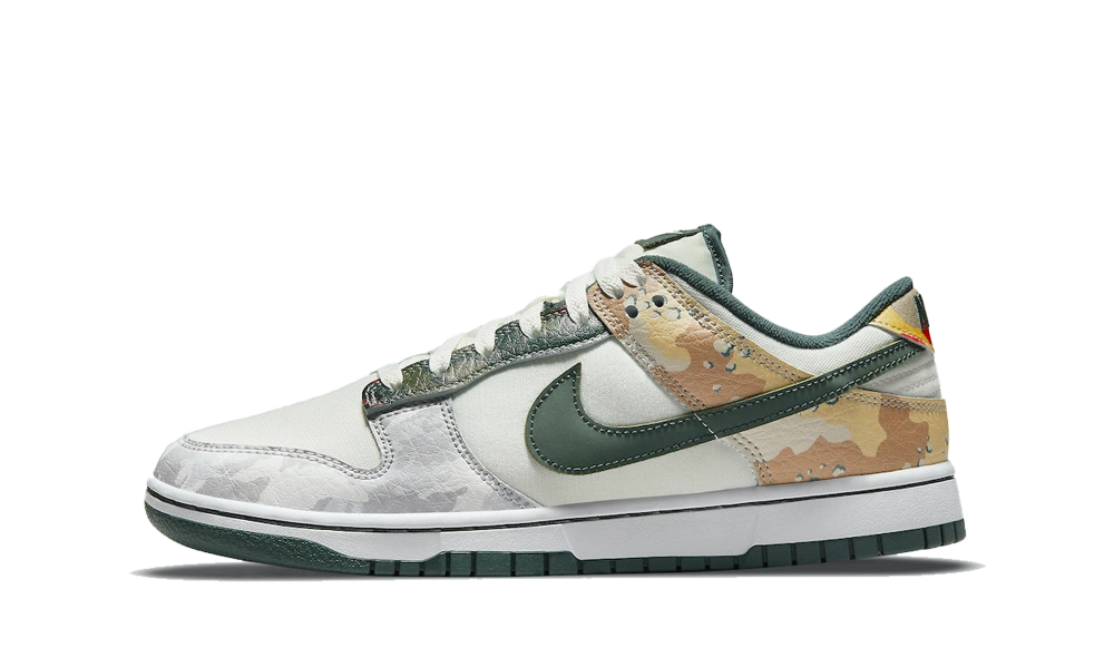 Nike Dunk Low Sail Multi-Camo (GS) product photo