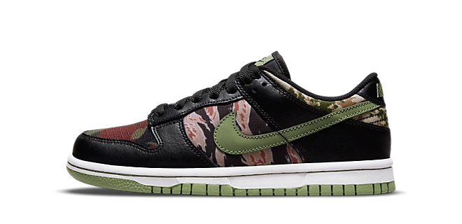 Nike Dunk Low Crazy Camo (GS) product photo