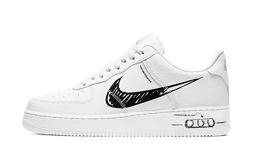 Foto del prodotto Nike Air Force 1 Low Sketch White Black