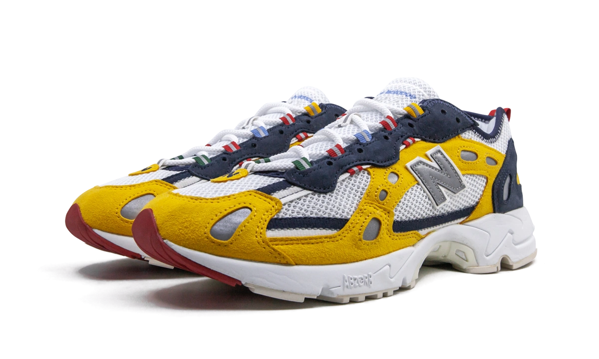 New Balance 827 Abzorb Aime Leon Dore Yellow - Image 1