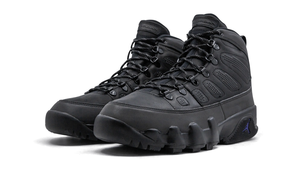 Jordan 9 Retro Boot Black Concord - Image 1