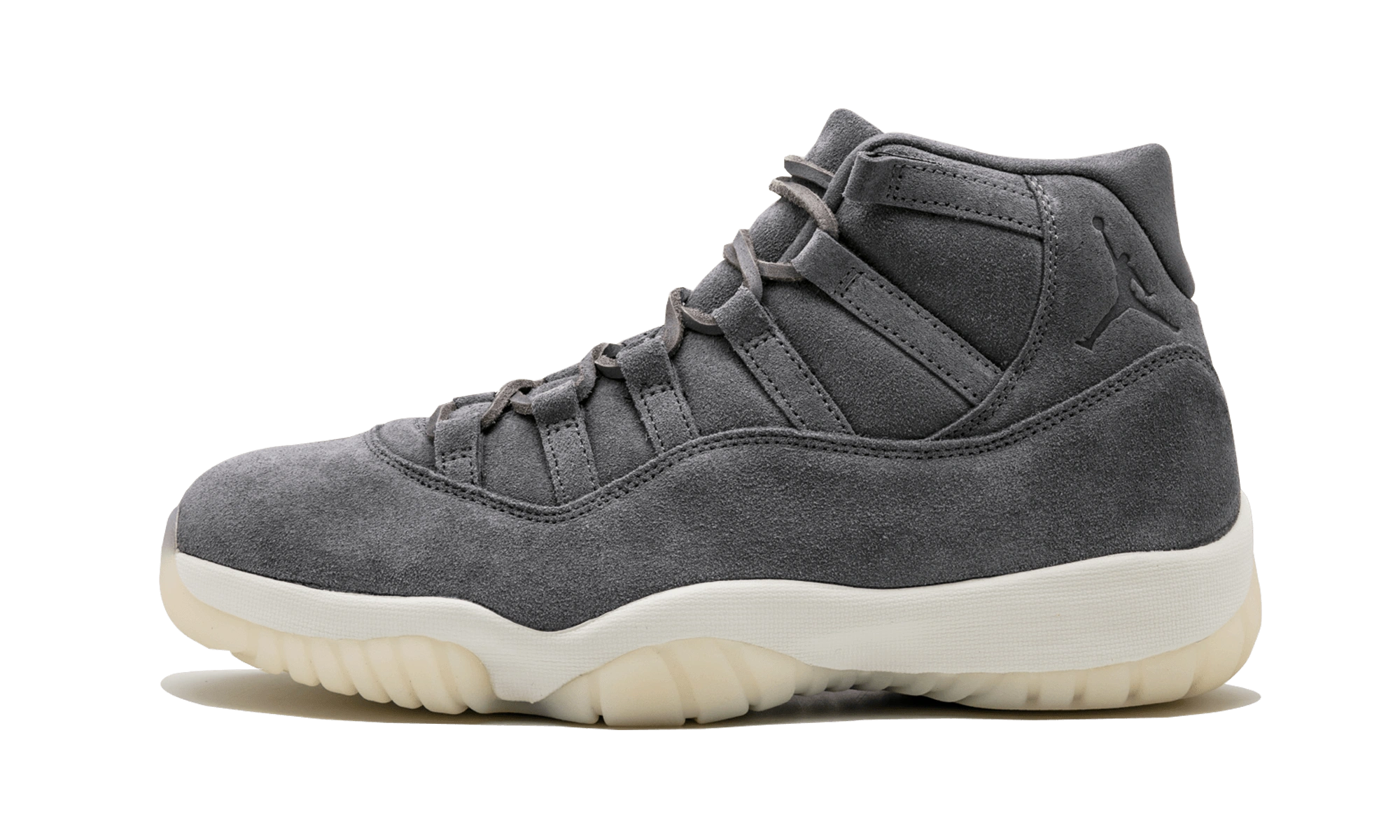 Jordan 11 Retro Pinnacle Grey Suede productfoto