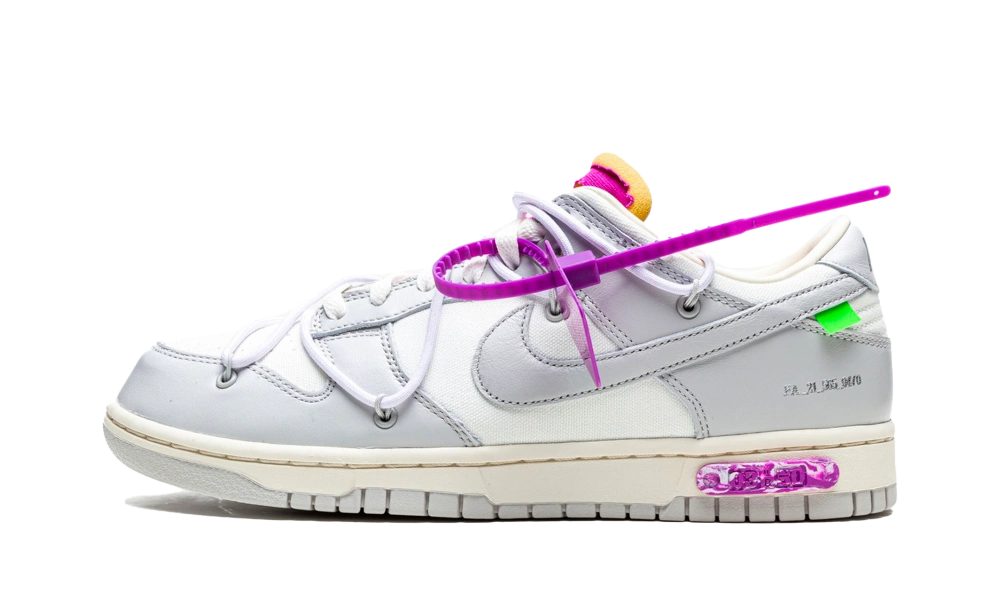 Nike Dunk Low Off-White Lot 3 Produktfoto
