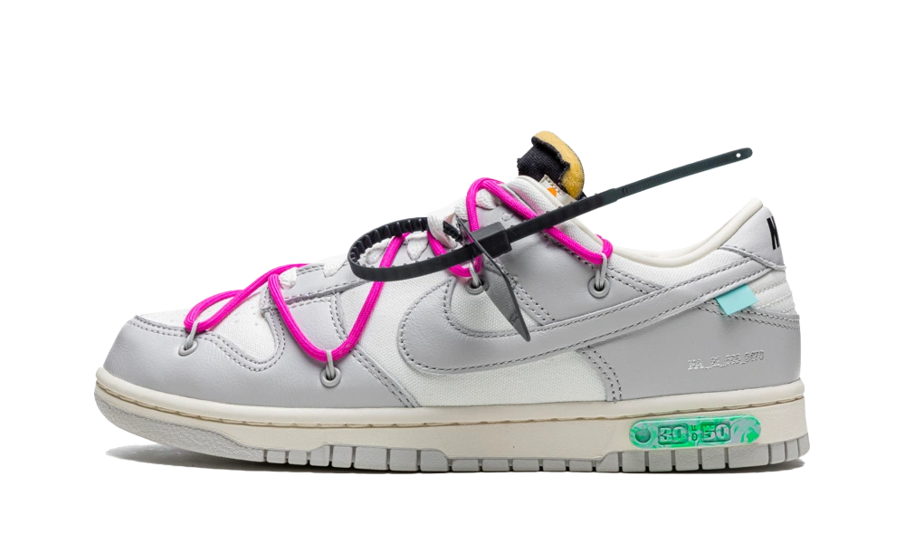 Nike Dunk Low Off-White Lot 30 Produktfoto