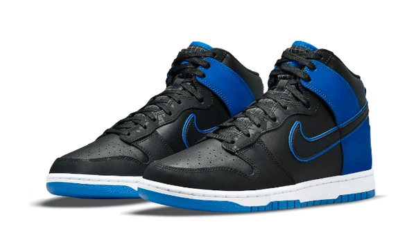 Nike Dunk High SE Camo Black Royal - Image 1