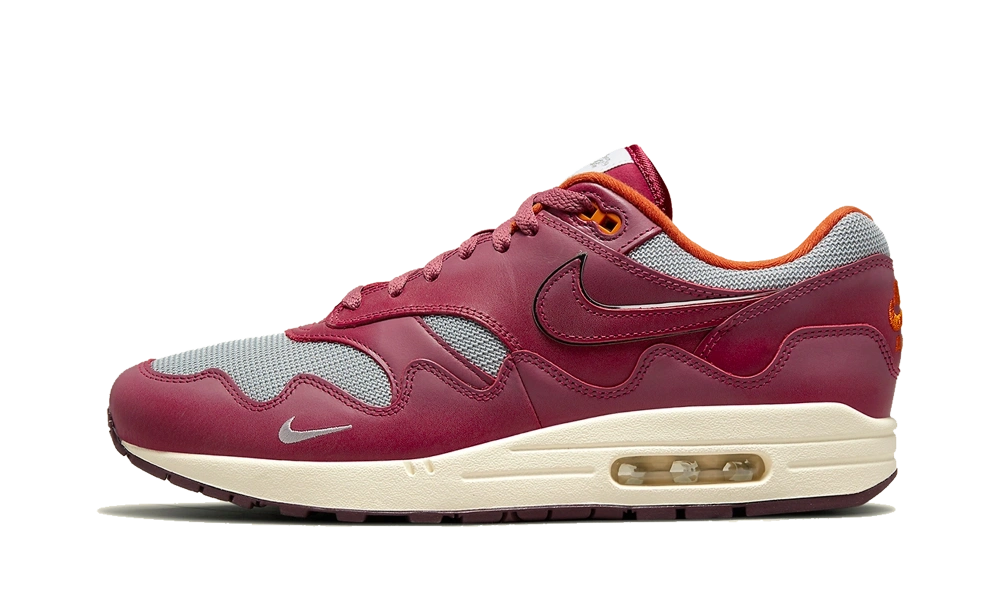 Nike Air Max 1 Patta Waves Rush Maroon (With Bracelet)