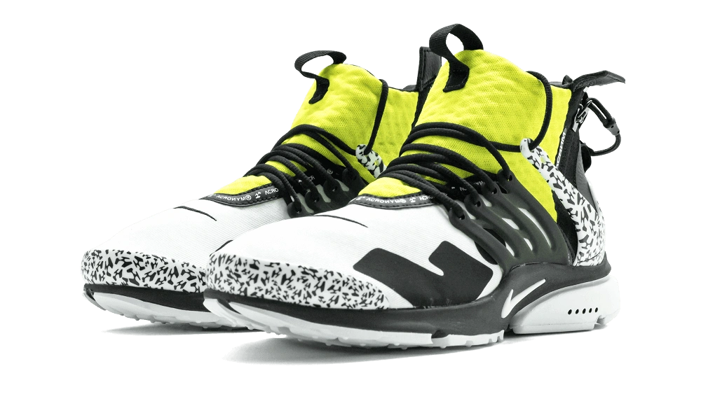 Nike Air Presto Mid Acronym Dynamic Yellow - Image 1