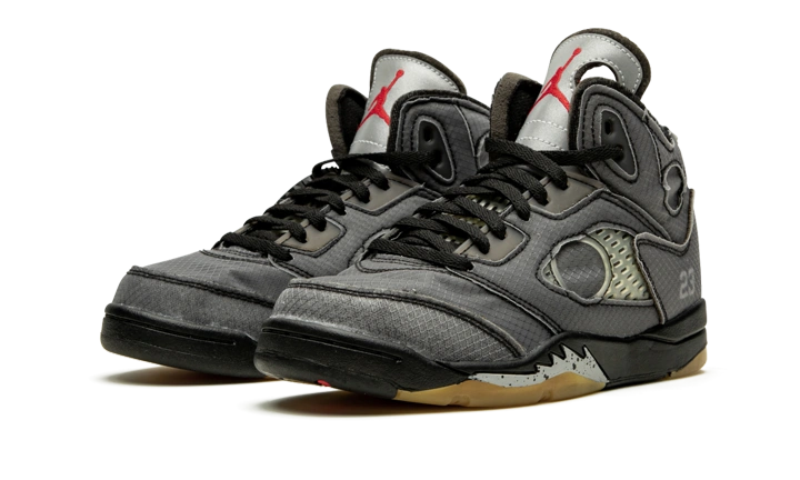 Jordan 5 Retro Off-White Black - Image 1