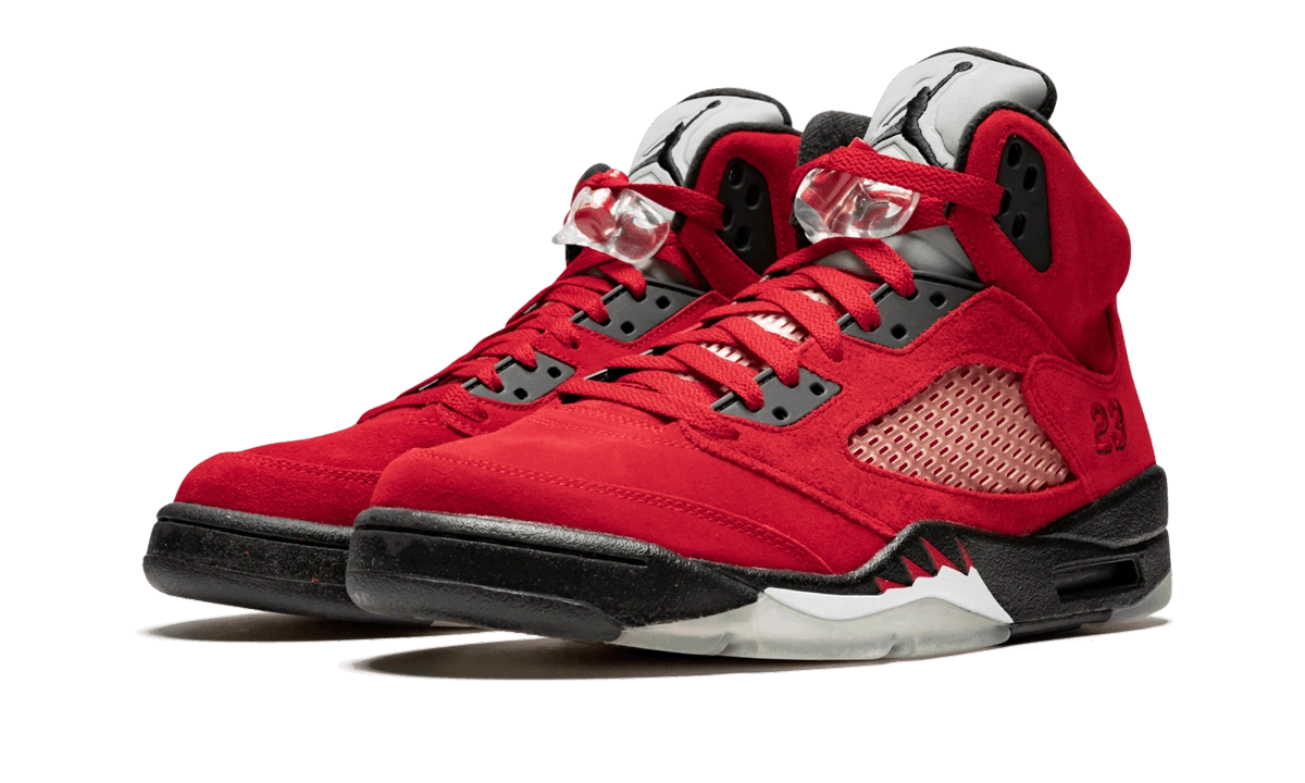 Jordan 5 Retro DMP Raging Bull Red Suede - Image 1