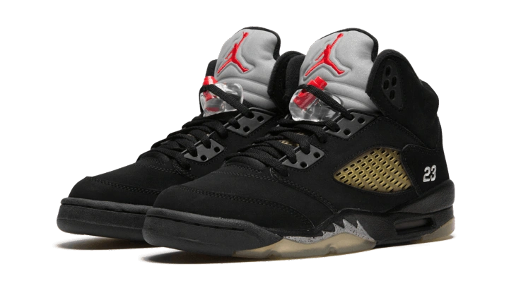 Jordan 5 Retro Black Metallic 2007 (GS) - Image 1