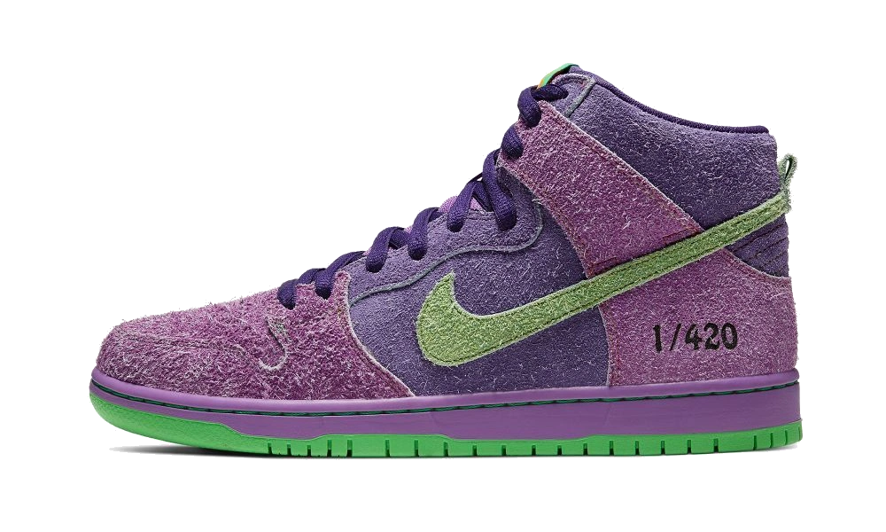 Nike SB Dunk High Reverse Skunk 420 (Special Box) product photo