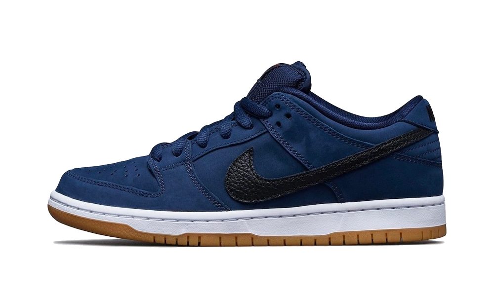 Nike SB Dunk Low Navy Black Gum product photo