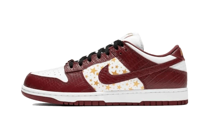 Nike SB Dunk Low Supreme Stars Barkroot Brown productfoto