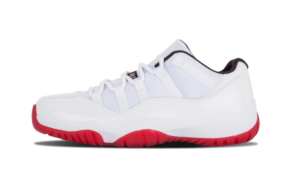 Jordan 11 Retro Low White Red (2012) productfoto