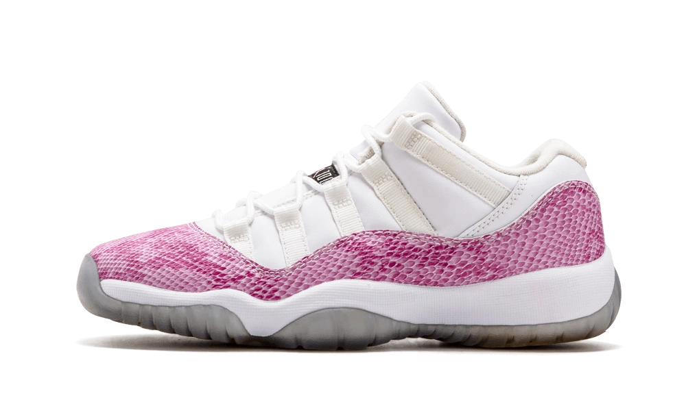 Jordan 11 Retro Low Pink Snakeskin 2013 (GS) productfoto